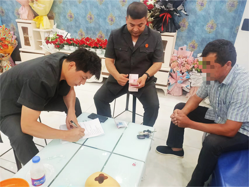 案款送到家 司法关怀暖人心
