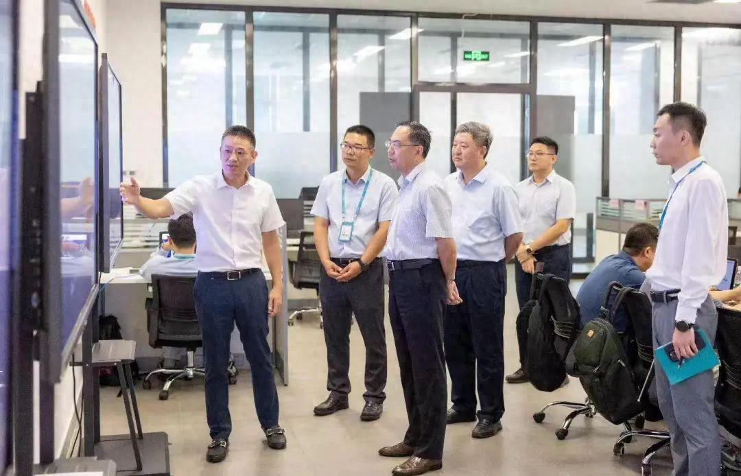 海南省委常委、宣传部部长王斌一行前往美兰机场调研网络安全工作