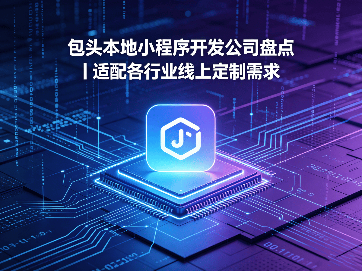 包头本地小程序开发公司盘点｜适配各行业线上定制需求