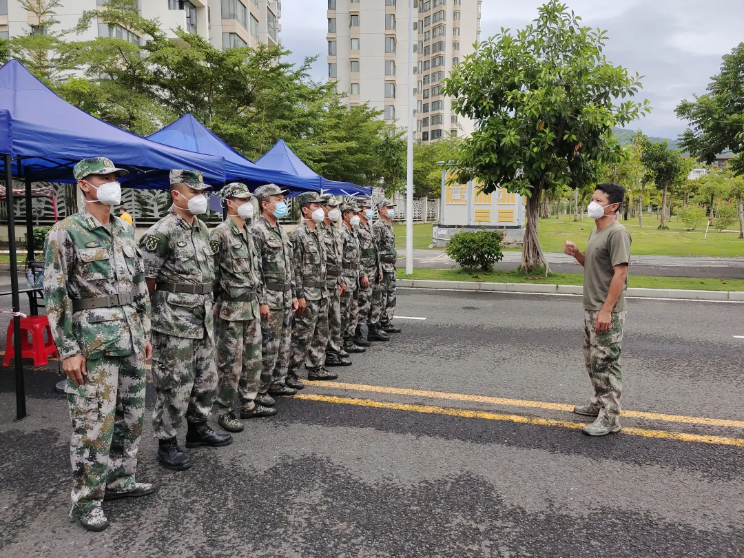 海南退役军人持续奋战抗疫一线，全力以赴推动社会面清零目标如期实现