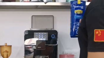 网红饮品生椰拿铁全自动咖啡机做法