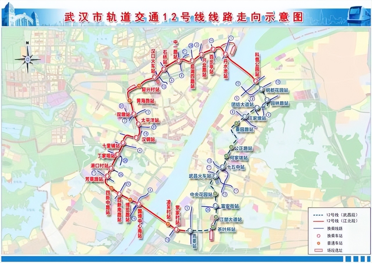 武汉地铁12号线南湖片区三座车站主体结构封顶，将惠及10万人
