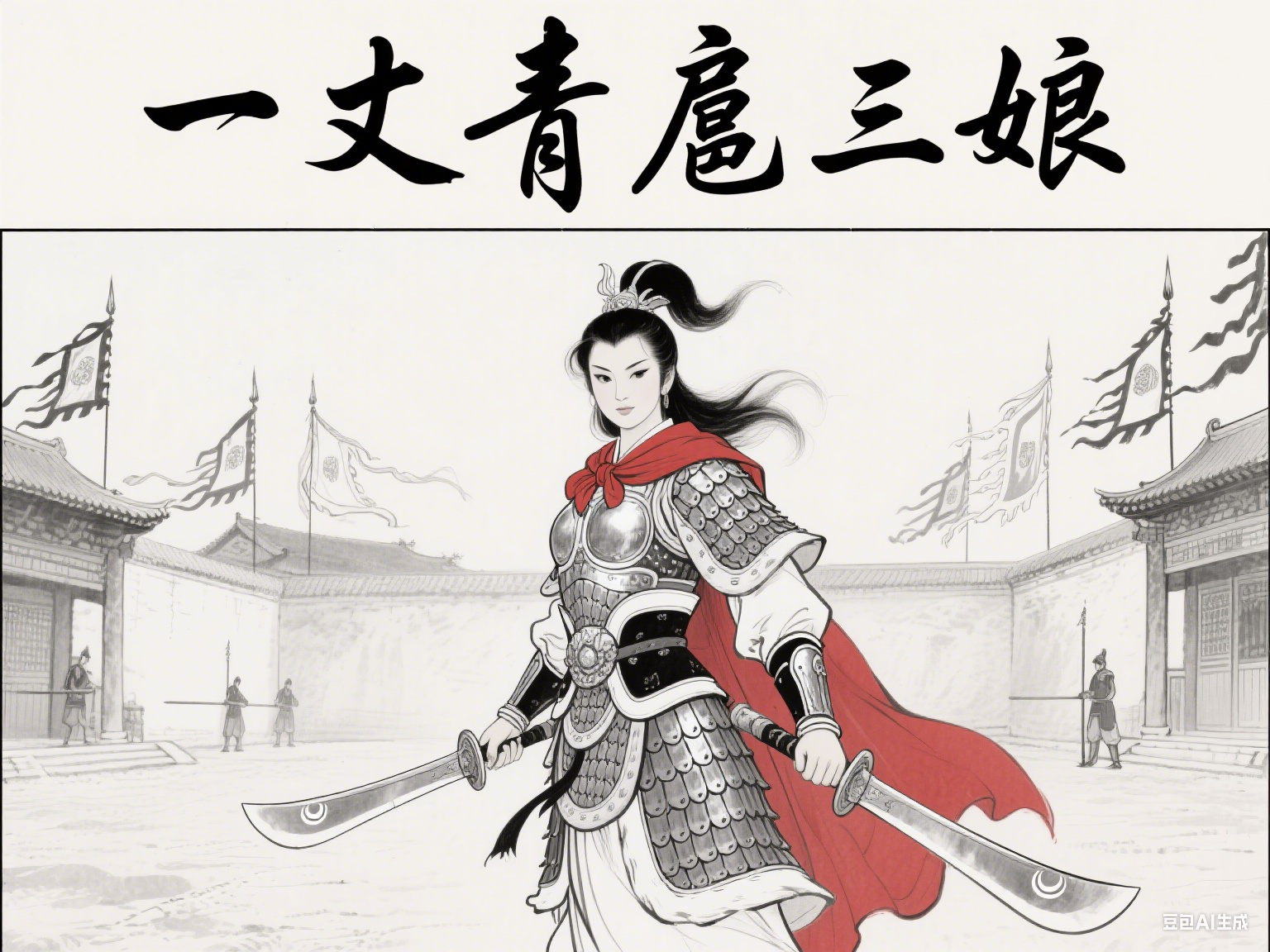 扈三娘：梁山好汉中的悲情女将，一生荣耀与无奈交织