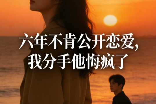 六年不肯公开恋爱，我分手他悔疯了