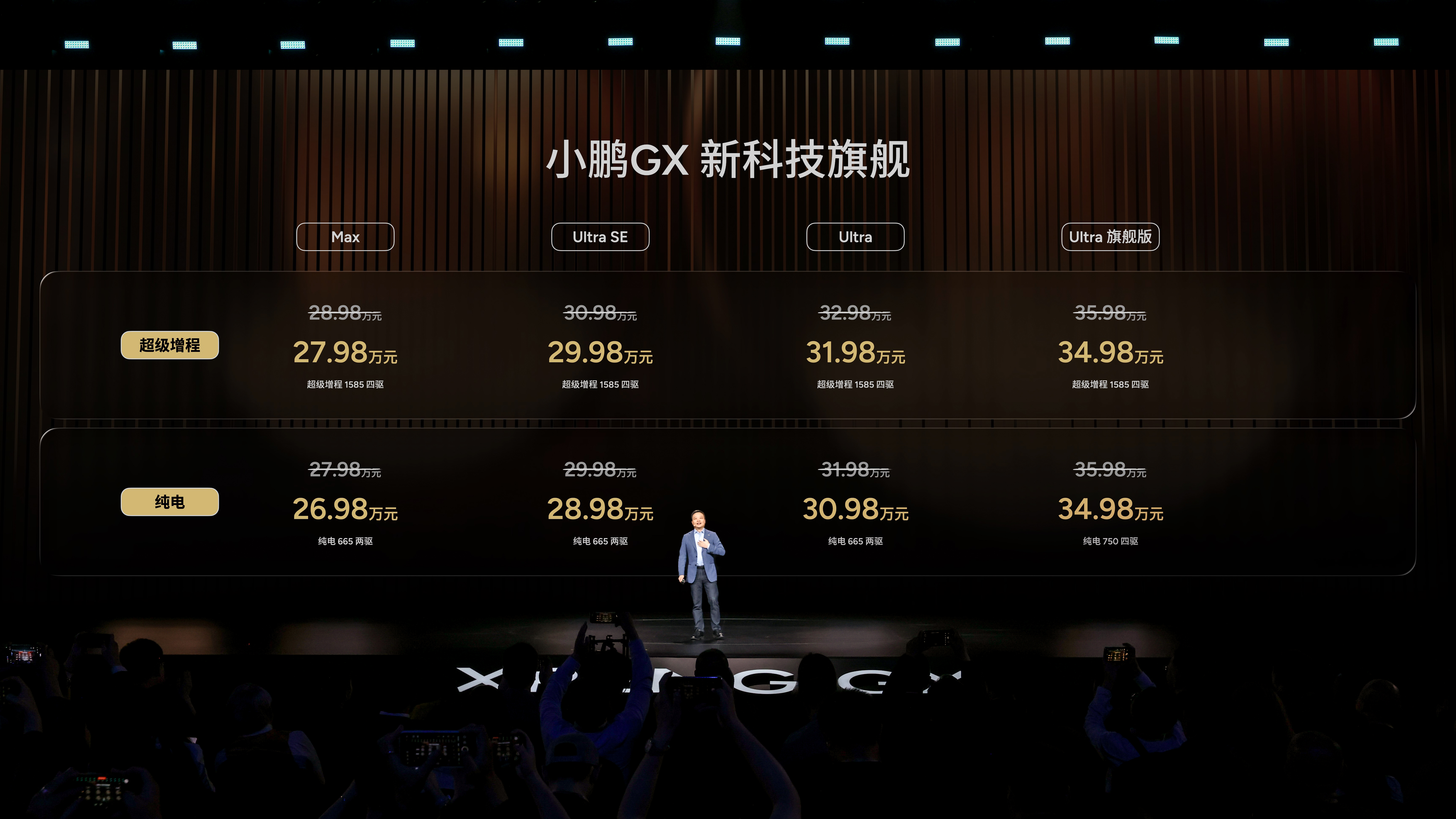 科技重新定义旗舰：鹏GX正式上市，限时权益价26.98万元起