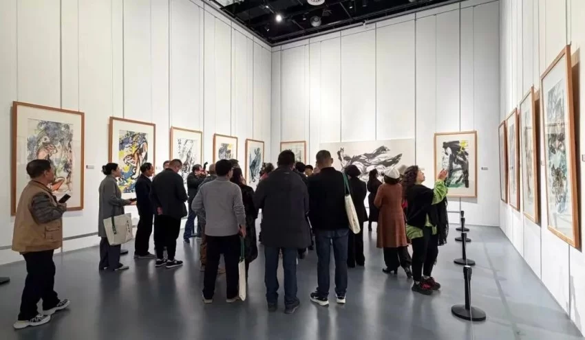 “大写之歌——齐辛民艺术系列展”在山东画院举行(图7) “大写之歌——齐辛民艺术系列展”在山东画院举行(图7)