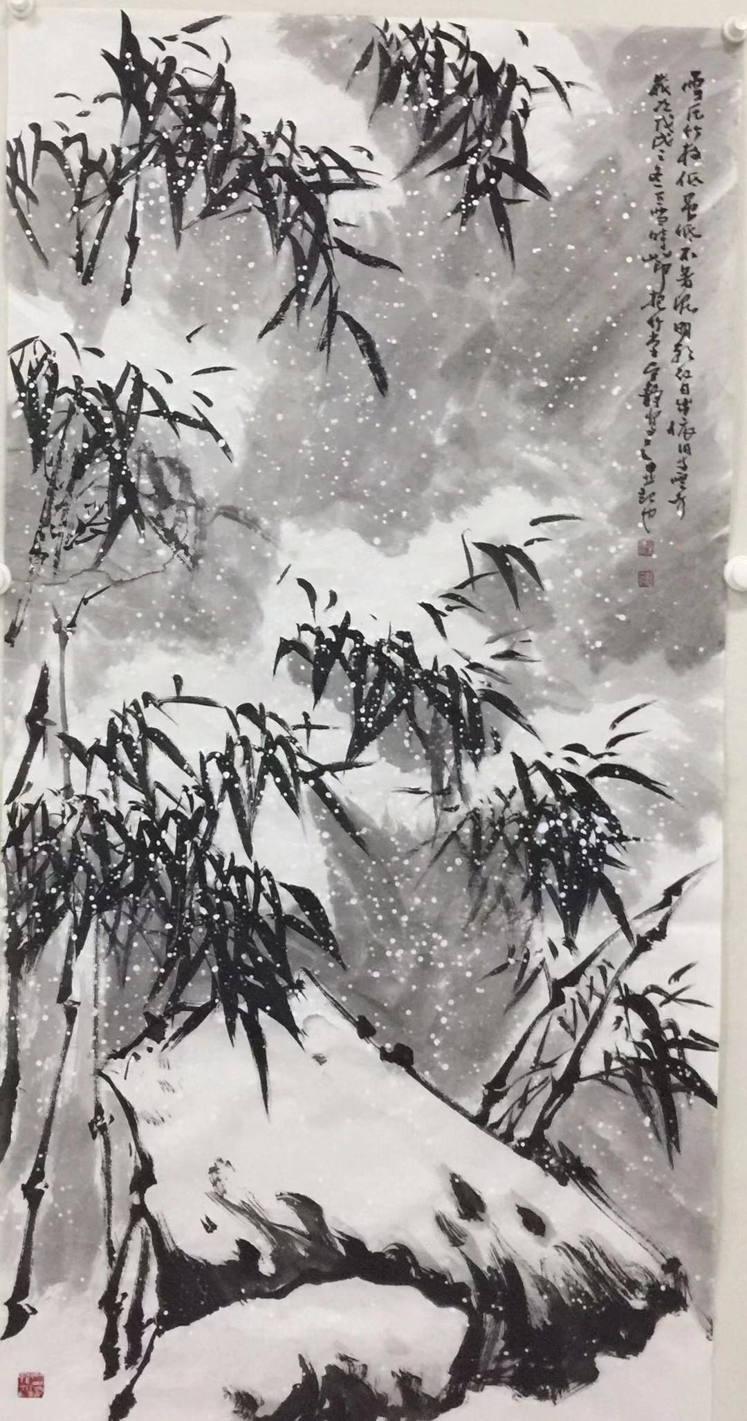 书画雅趣丨人间雪盛，书画寄暖问冬安