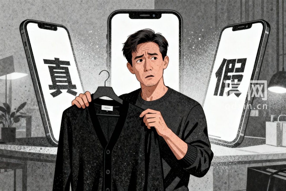 一件罗意威开衫三次鉴定两假一真 买家懵了：到底信谁？