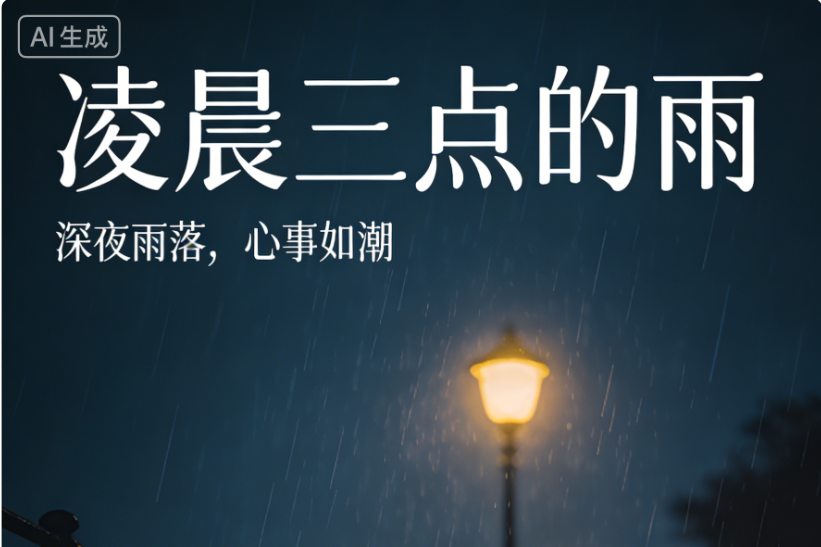 凌晨三点的雨