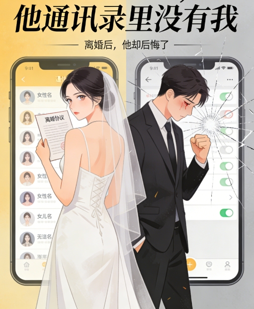 结婚五年老公通讯录没我，我离婚他却后悔了