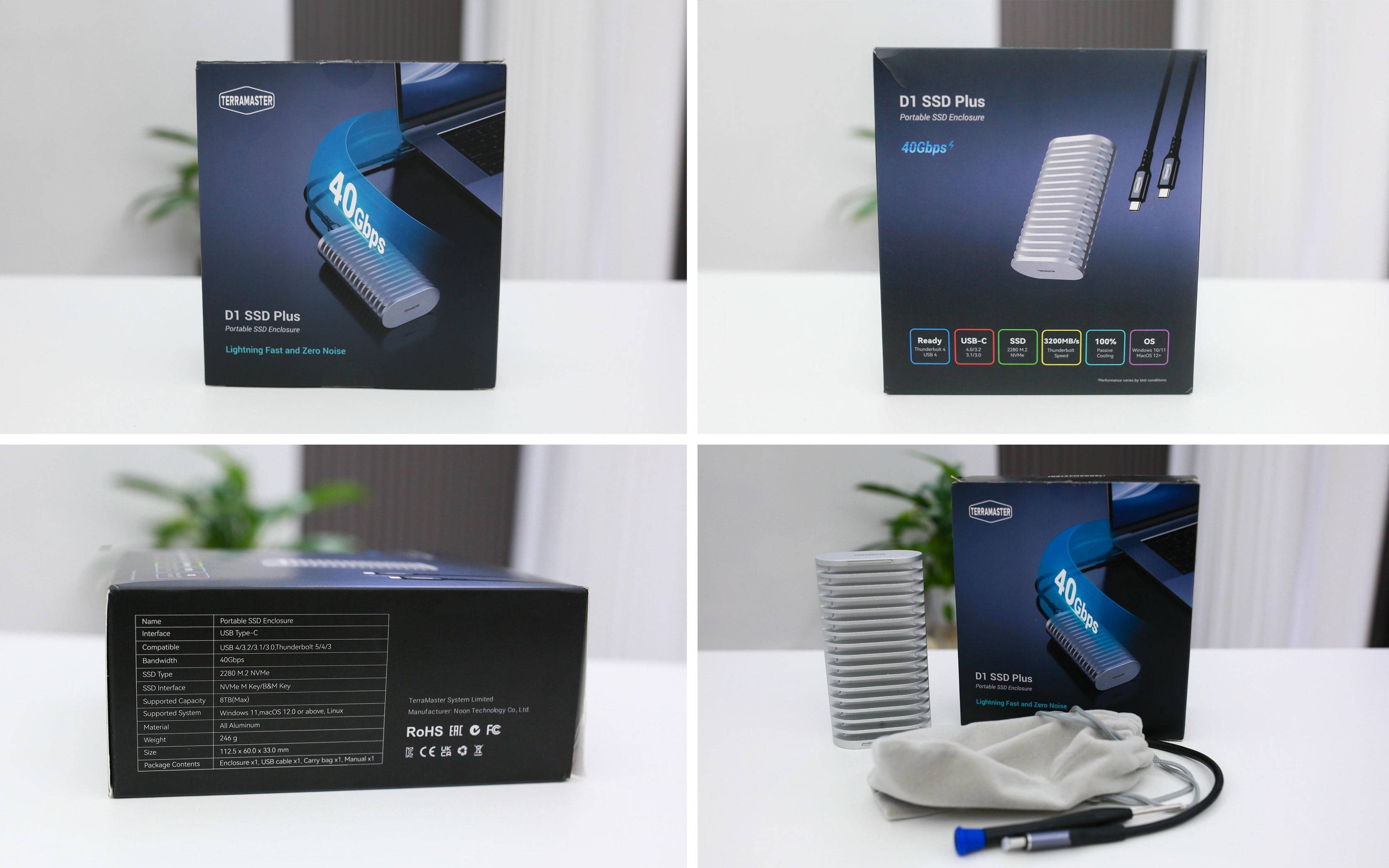 40Gbps极速体验，性能怪兽—铁威马D1 SSD Plus USB4.0硬盘盒评测
