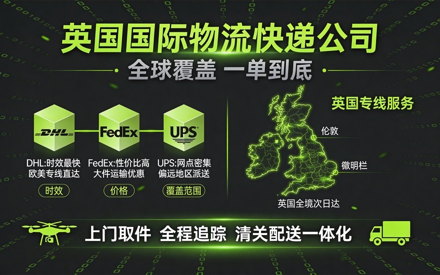 西欧物流选型，英国国际物流快递公司核心推荐