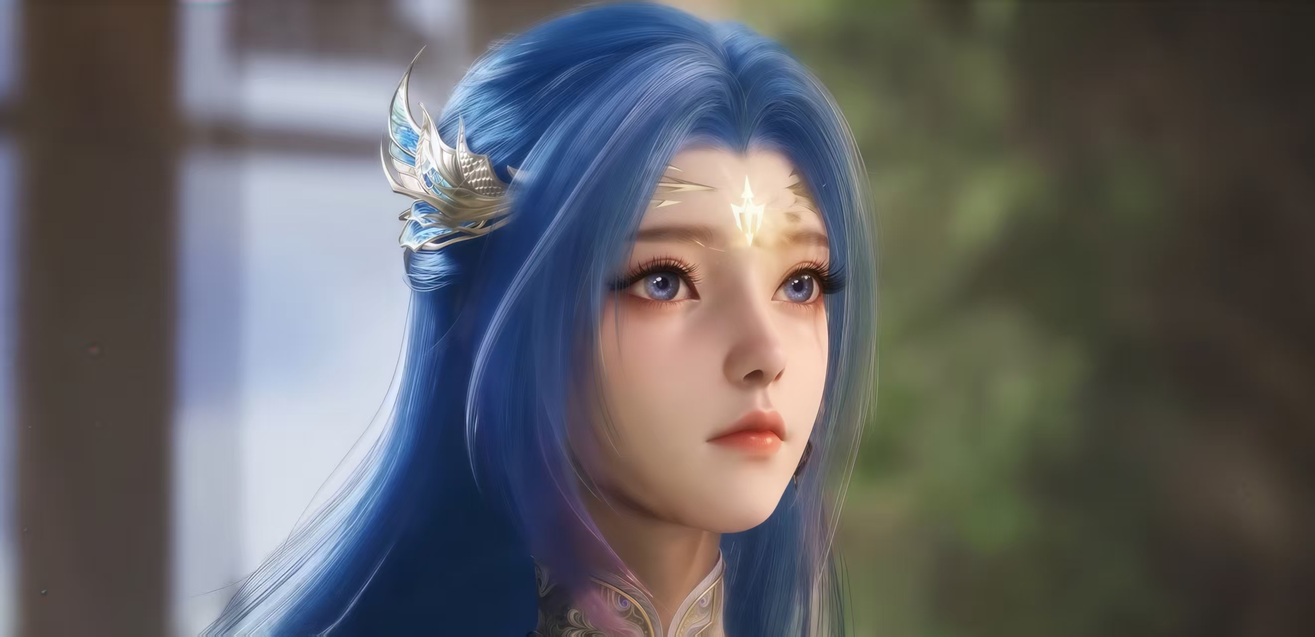 斗罗：唐舞桐新装曝光，华丽战铠配昊天锤太耀眼，不傀是神王之女