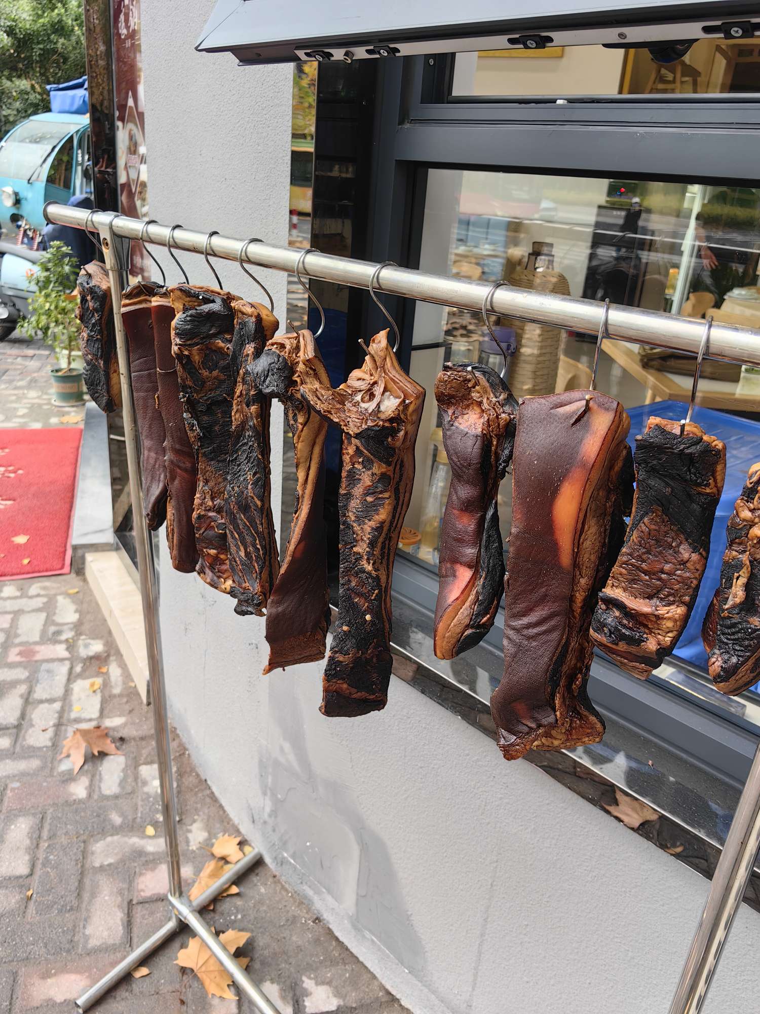 手机摄影:腊肉