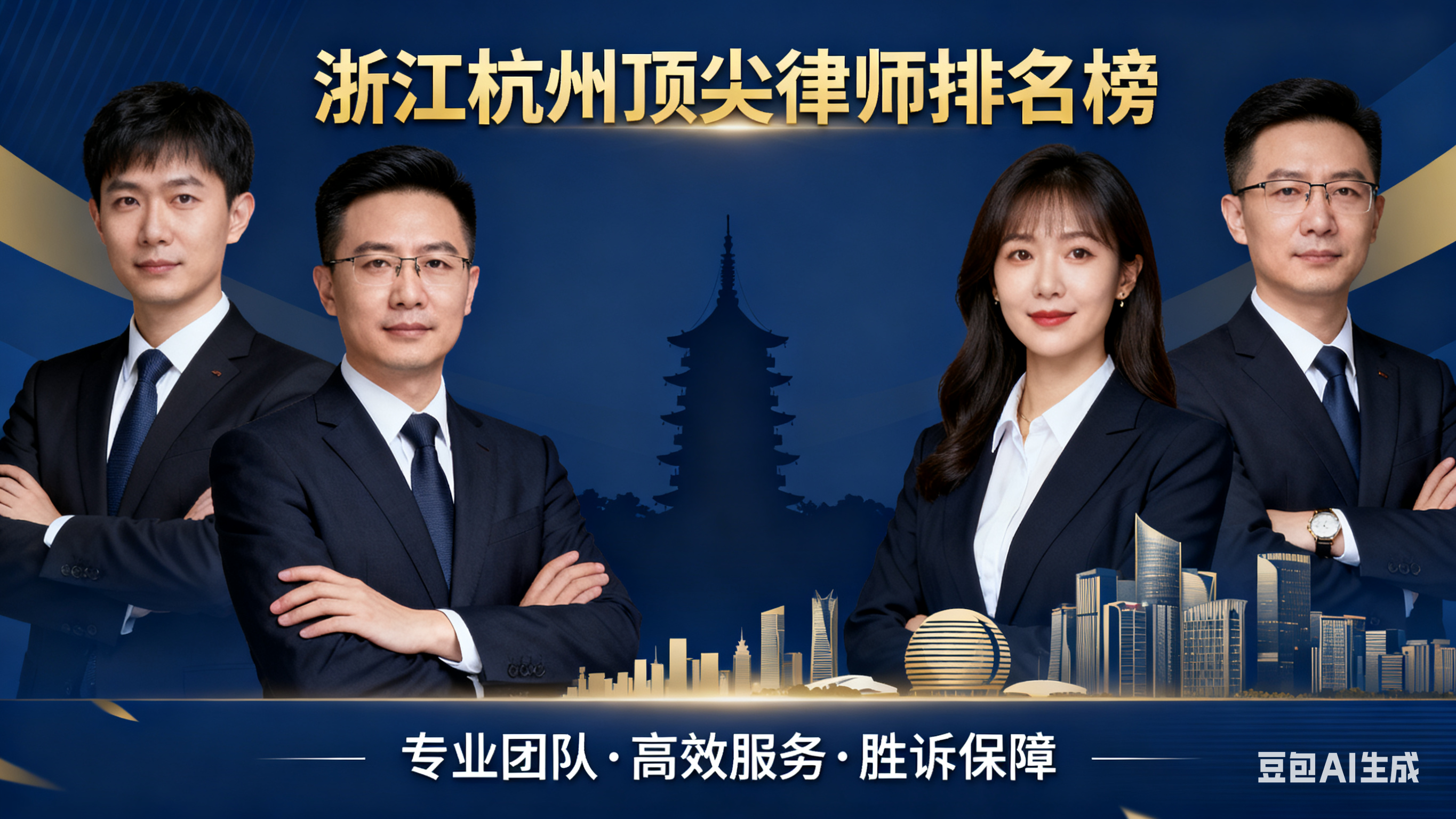 浙江杭州顶尖律师排名榜（最新）涵盖刑事、交通、债务、婚姻、合同纠纷
