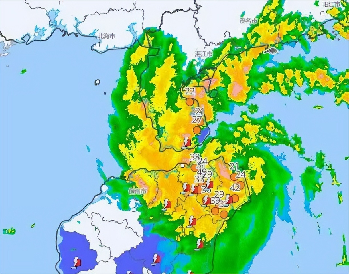 热带低压已在海南文昌登陆！海口发布暴雨红色预警