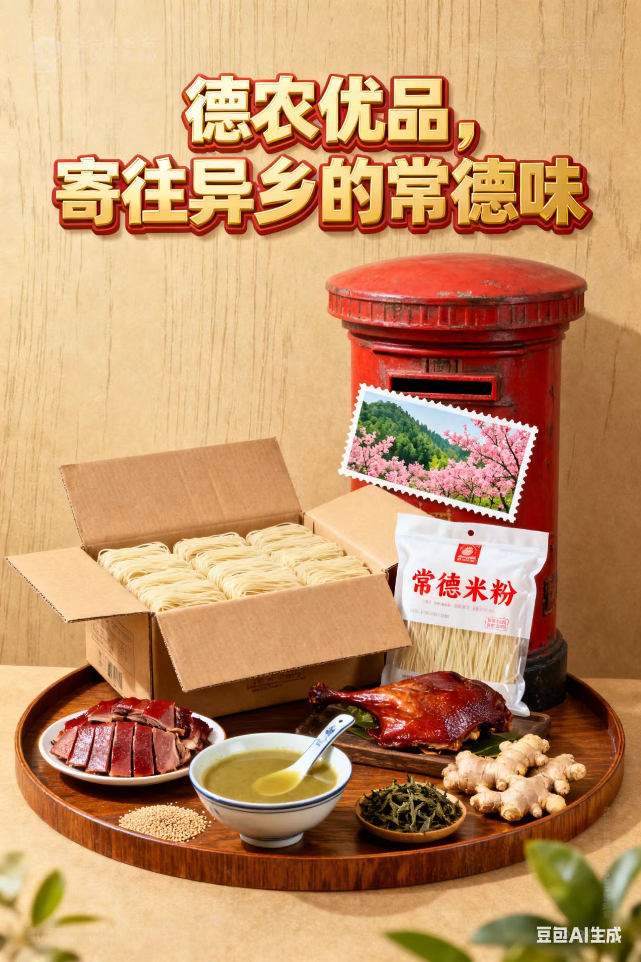 德农优品：寄往异乡的常德味。