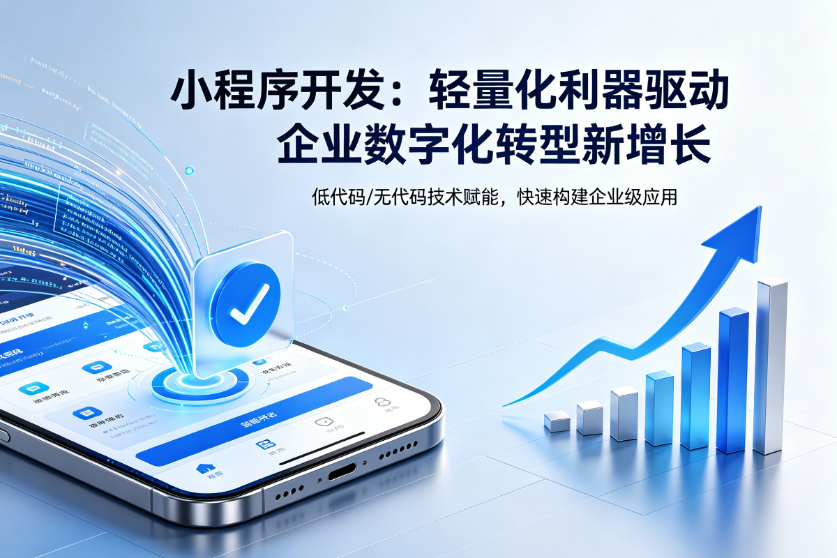 小程序开发：轻量化利器，驱动企业数字化转型新增长