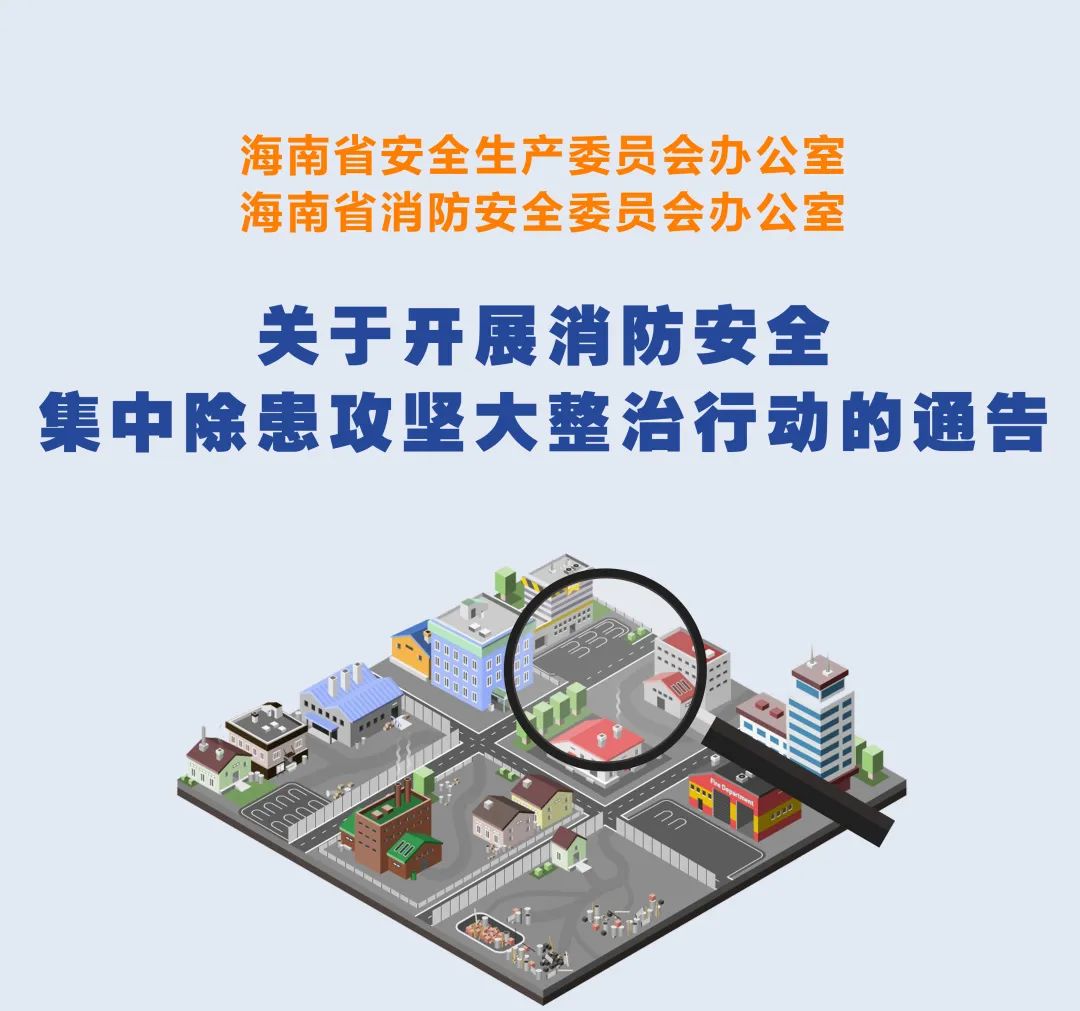 海南省关于开展消防安全集中除患攻坚大整治行动的通告