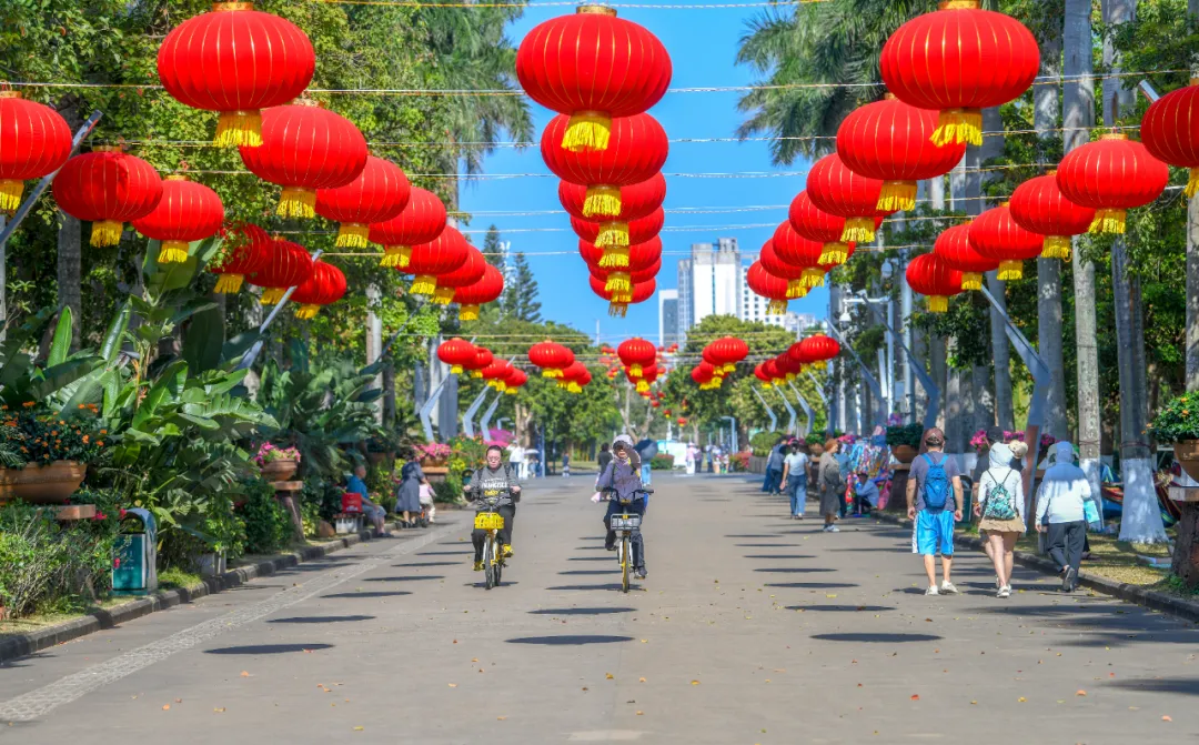 海口，红火热闹迎新春！